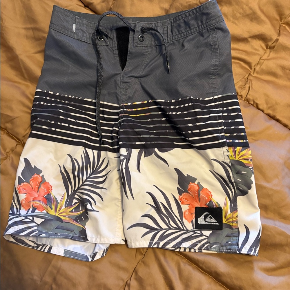 Quiksilver Gray Board Shorts